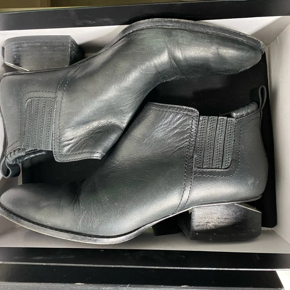 Alexander Wang Booties taking to trash soon to declutter - Picture 3 of 8